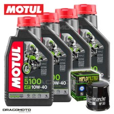 Honda GL 1500 C Valkyrie F6C 1997-2003 Tagliando Olio Motul 5100 4T 10W-40 4 ...