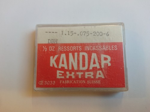 Kandar extra ressorts - n.6,