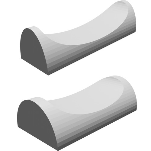 Supporto espositore corno - supporto,