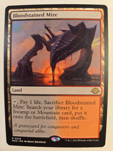 Mtg bloodstained mire - mire,