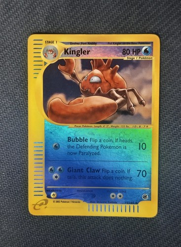 Pokemon tcg kingler 165 - pokemon,