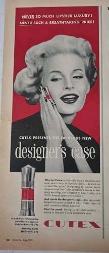 1958 cutex rossetto custodia - 1958,