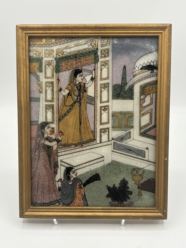 Quadro mughal dipinto mano - quadro,