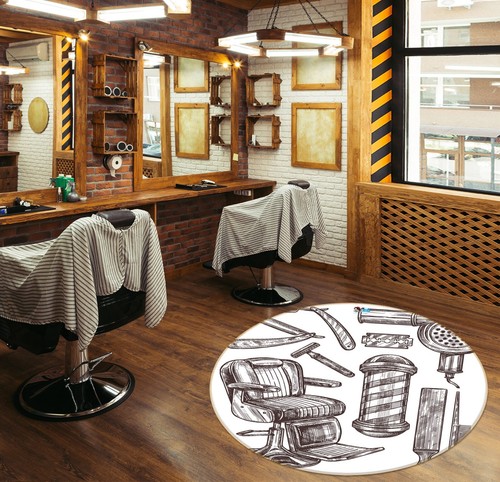 Tappeto antiscivolo sedia - , 3d