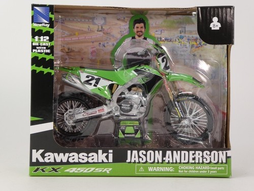 Newray kawasaki 450sr 21 - 450sr, #21