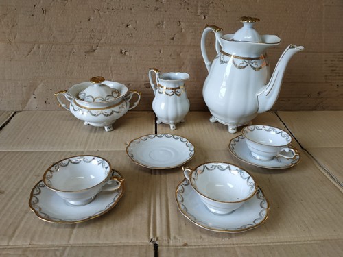 Servizio caffè tè vintage - servizio,