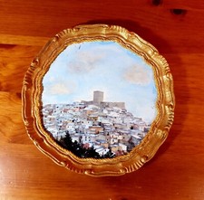 Vintage Oil Painting on Wood