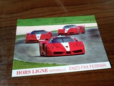 CARTOLINA FERRARI CAVALLO LIGNE MARANELLO, FERRARI ENZO FXX