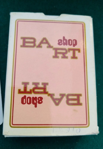 Mazzo carte ramino poker bart - mazzo,
