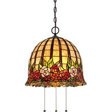 Lampadario Tiffany Rosecliffe