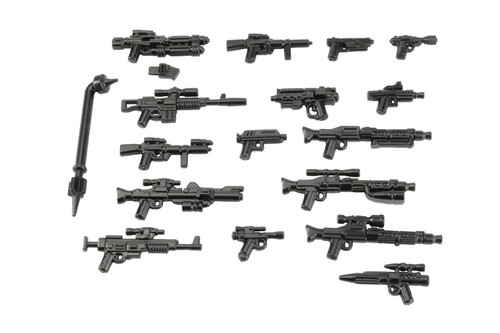 Brickarms blaster vector set - brickarms,