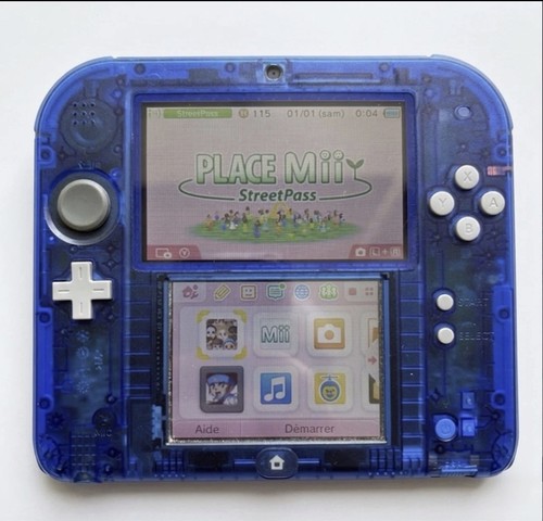Console nintendo 2ds - 2ds, bleu