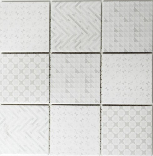 Mosaico tessere vintage retrò - tessere,