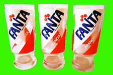 BICCHIERI FANTA ARANCIATA RARI DA COLLEZIONE ANNI 70 COCA COLA VINTAGE