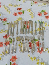 Servizio Da Dessert 24 Pezzi Argento 800