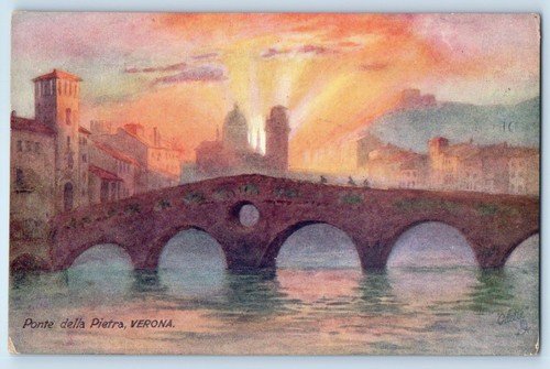 1904 verona italia - verona, ponte