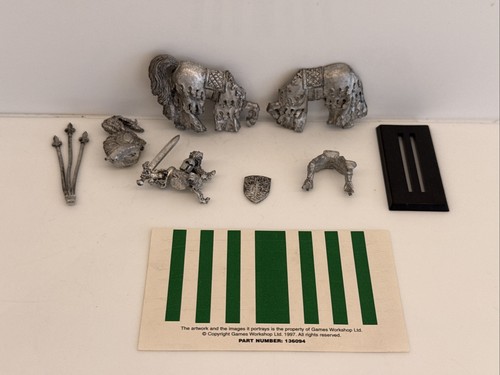 Metal green knight wfb - metal,