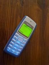CELLULARE NOKIA 1110i CELESTE FUNZIONANTE  CON BATTERIA 