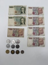 Lotto monete e banconote miste