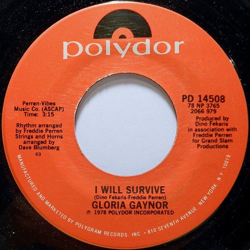 Gloria gaynor will survive - gaynor, i