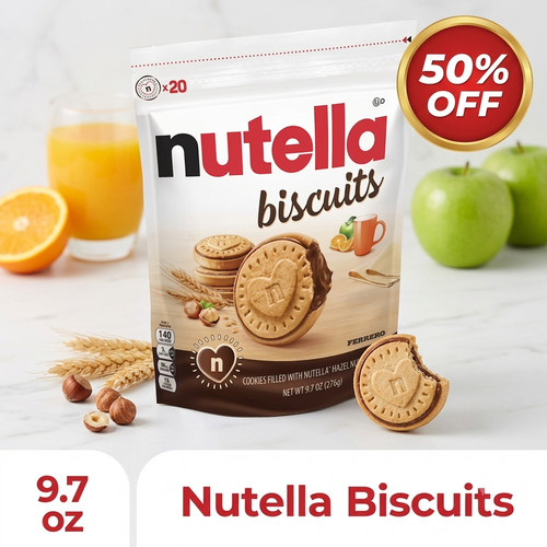 Nutella biscuits cookies - nutella,