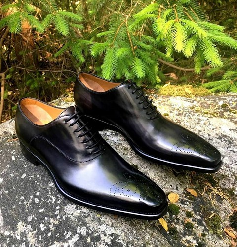 Scarpe brogue uomo fatte - , a