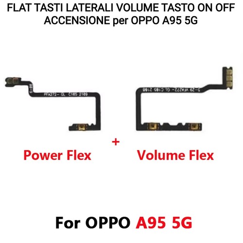 Flat tasti laterali volume - laterali,