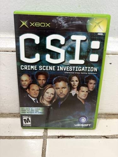 Videogioco xbox csi crime - xbox,