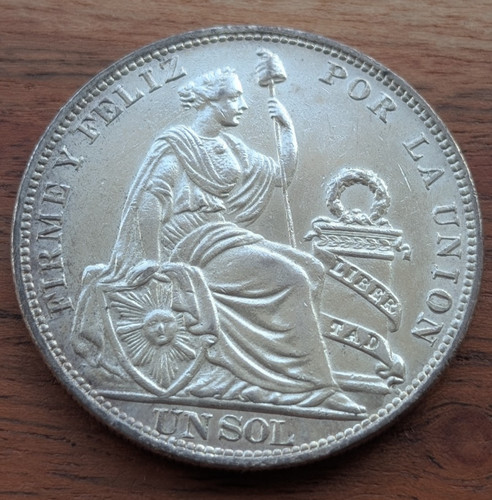 Perù 1915 sol - un,