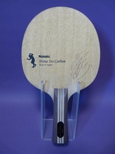 Nittaku MIMA ITO CARBON Legno da Ping Pong Offensivo, Ping Pong Concavo, 89g