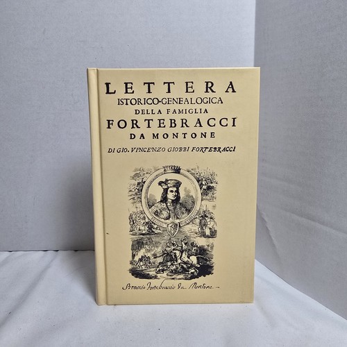 Lettera istorico genealogica - lettera, istorico-genealogica