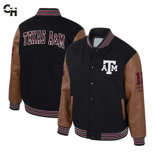 Giacca letterman texas m - giacca, a&m