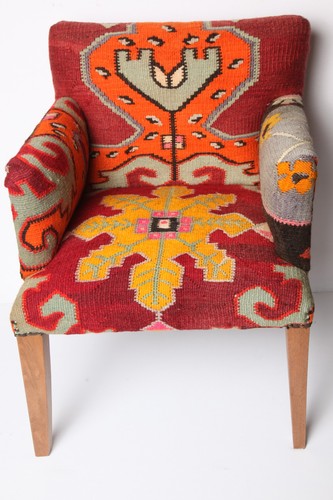 Poltrona kilim tribale vintage - tribale,