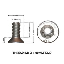 Front brake disc - front,