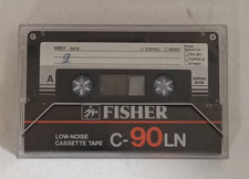 FISHER C-90LN musicassette vergini cassette tape vintage