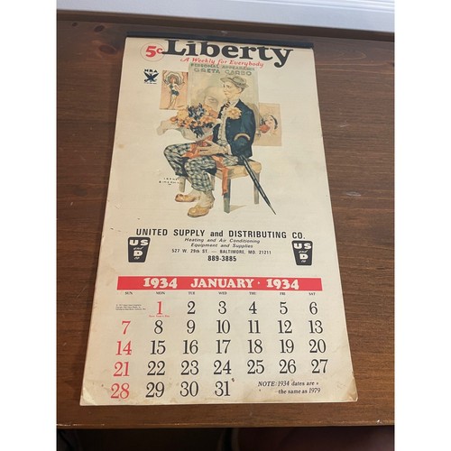 Calendario vintage 1979 - vintage,