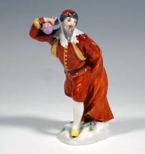 Meissen figur pantalone - meissen,