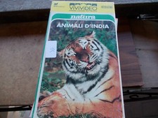 INDIA------videocassetta --- vivi  video-- Animali  d'india--