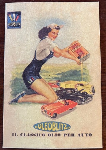 Cartolina pubblicitaria - cartolina,