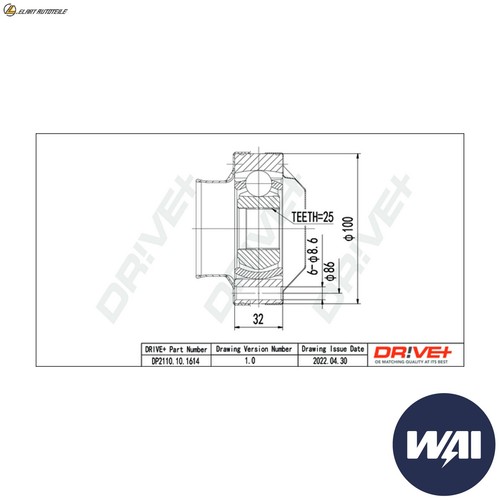Kit giunti albero motore - kit,