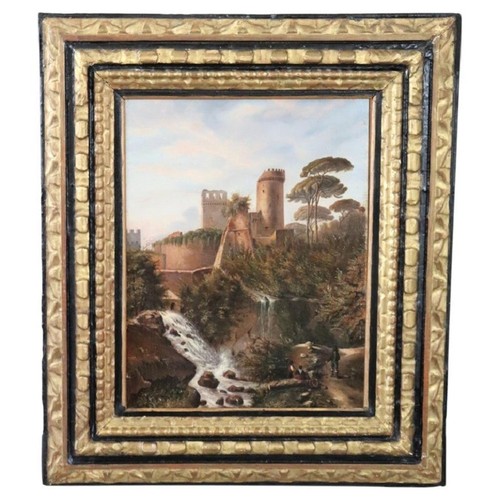 Paesaggio con viandanti - , e