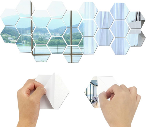 Pezzo honeycomb wall - 24, mirror