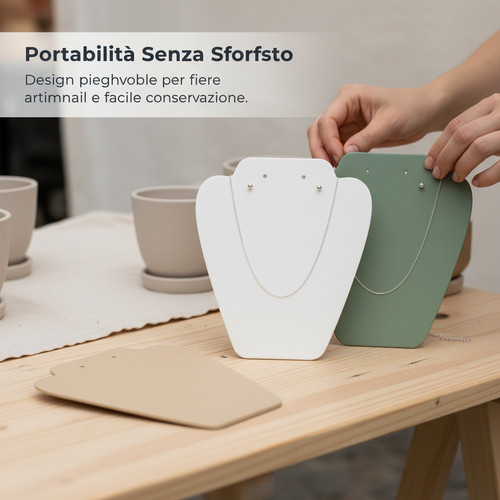 Espositore per collane - espositore,