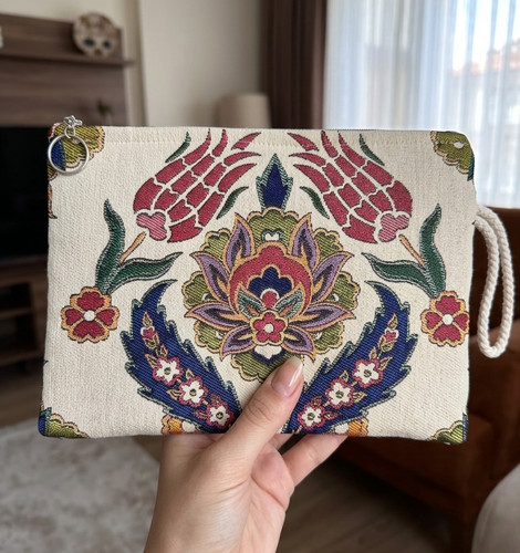 Pochette arazzo floreale - , stile