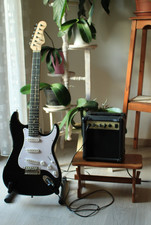 Chitarra Elettrica con Accessori – Soundsation Rider GP Black Pack Student