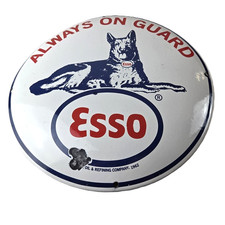 Insegna Vintage Esso Benzina