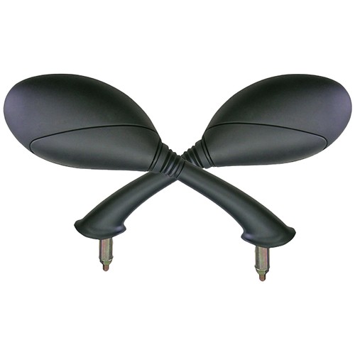 Specchio retro visore nero - specchio,