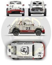 Complete Sticker Kit FIAT 500 Abarth Livery - Kit Adesivi Completi Livrea