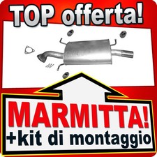 Silenziatore Posteriore per