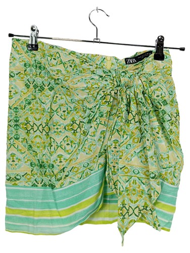 Zara minigonna donna - zara, verde
